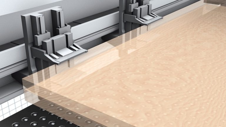 מערכת צבתות ממוחשבת לתפיסה מהירה ומדויקת של החלק