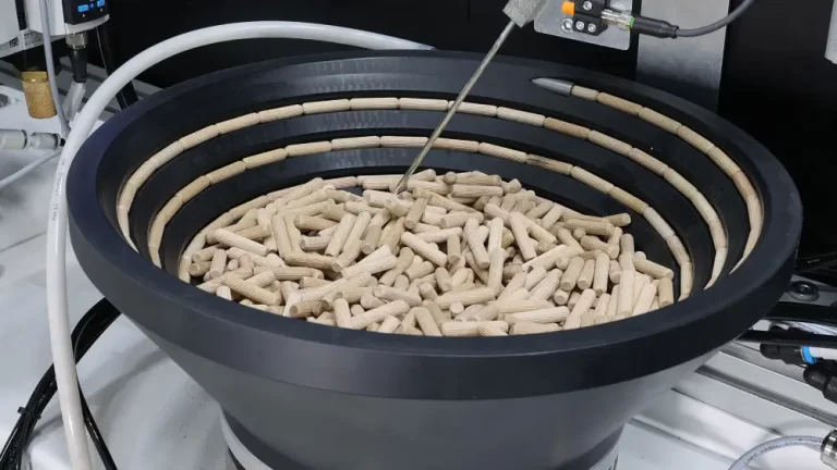 dowel technology for automatic insertion into the defined positions including variable drive-in depths