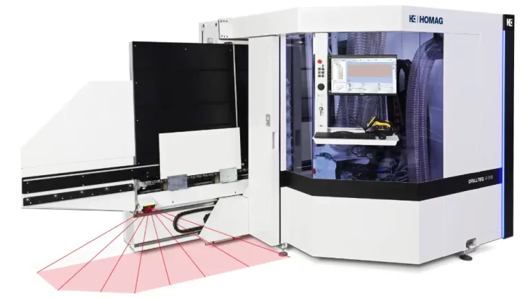 safeScan-invisible check by means of of a a scanner at the machine infeed and outfeed