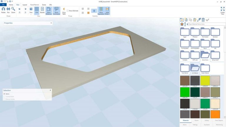 חיתוך במשטח עבודה