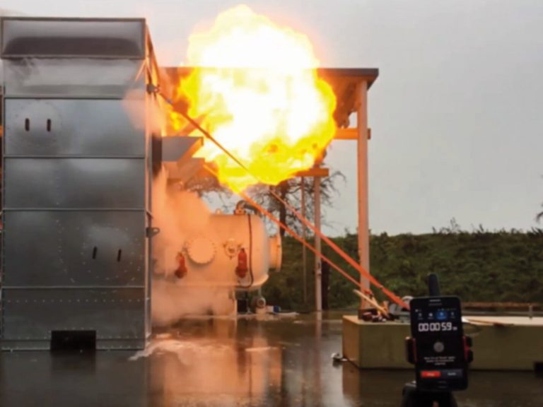 הפילטר מאושר תקן שחרור לחץ בעת פיצוץ